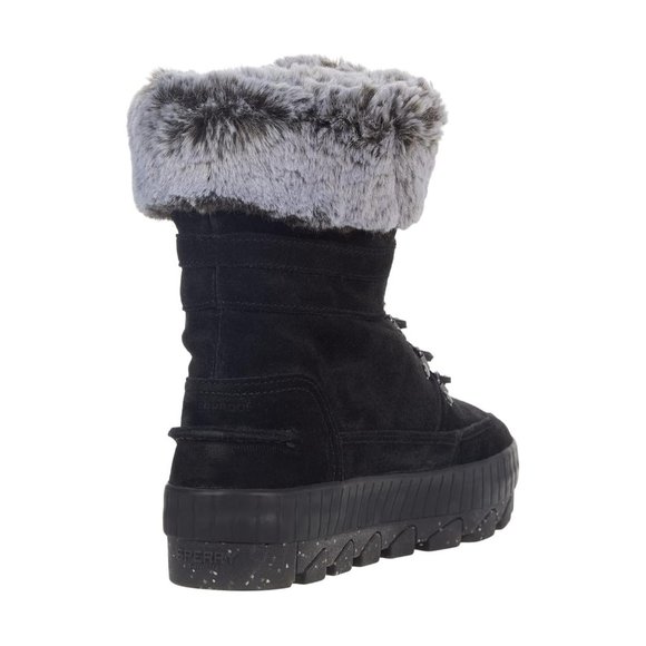 Sperry Torrent Winter Laceup Black Boot Women's Size 7.5 US - Picture 4 of 5